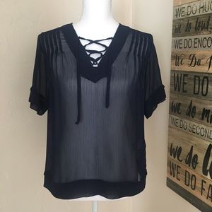 Banana Republic women’s blue navy top